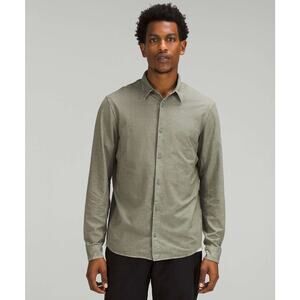 Lululemon Commission Long-Sleeve Shirt, Sweat Wicking, Stretchy, New , Mens Sz L